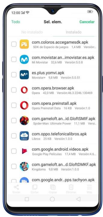 OPPO AX 7 - Voir et gérer les fichiers - 4