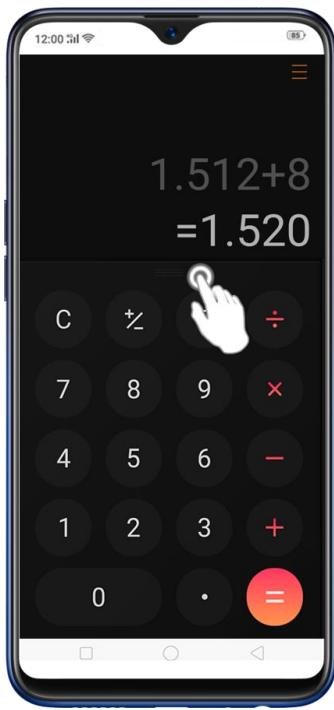 OPPO AX 7 - Calculatrice - 3