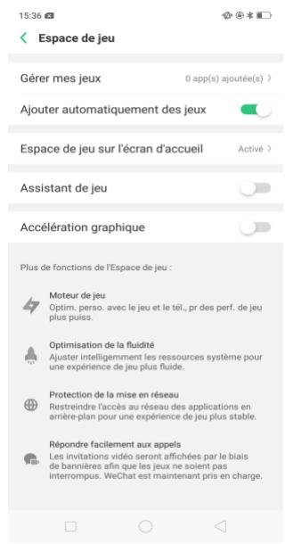 OPPO AX 7 - Paramètres - 20