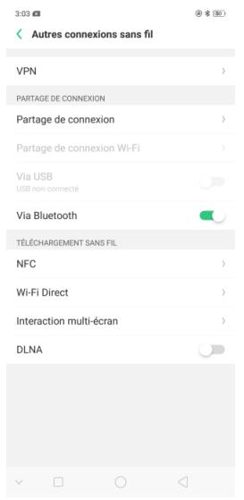 OPPO AX 7 - Gestion de la connexion - 2