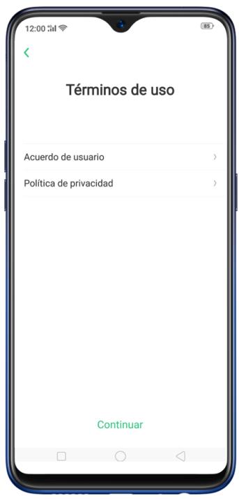 OPPO AX 7 - Conditions d'utilisation - 1