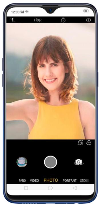 OPPO AX 7 - Prendre un selfie - 10