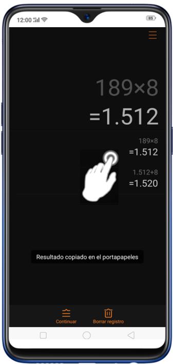 OPPO AX 7 - Calculatrice - 7