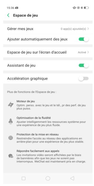 OPPO AX 7 - Paramètres - 17
