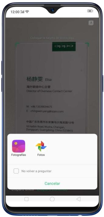 OPPO AX 7 - Scan intelligent pour les contacts - 8