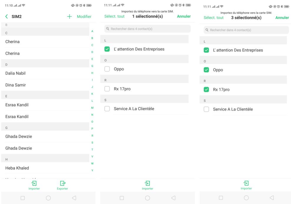 OPPO AX 7 - Modifier et supprimer un contact - 7