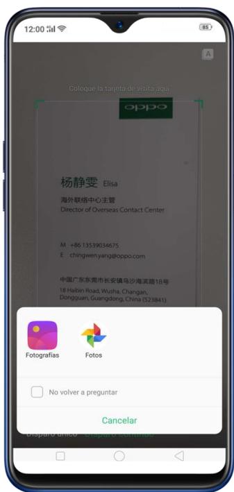 OPPO AX 7 - Scan intelligent pour les contacts - 25