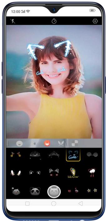 OPPO AX 7 - Prendre un selfie - 13