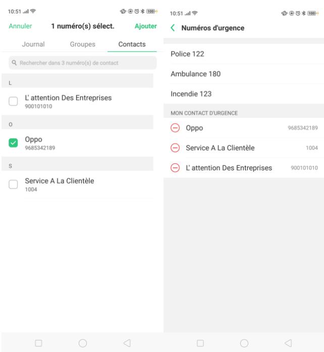 OPPO AX 7 - SOS d'urgence - 3