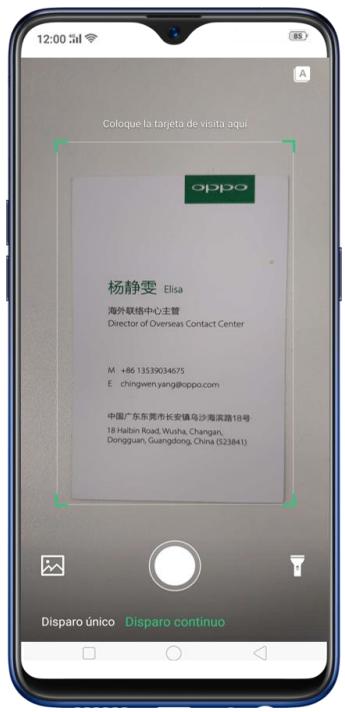 OPPO AX 7 - Scan intelligent pour les contacts - 7