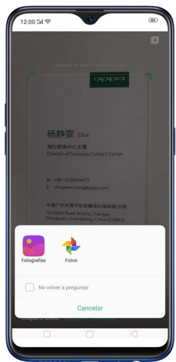 OPPO AX 7 - Scan intelligent pour les contacts - 16