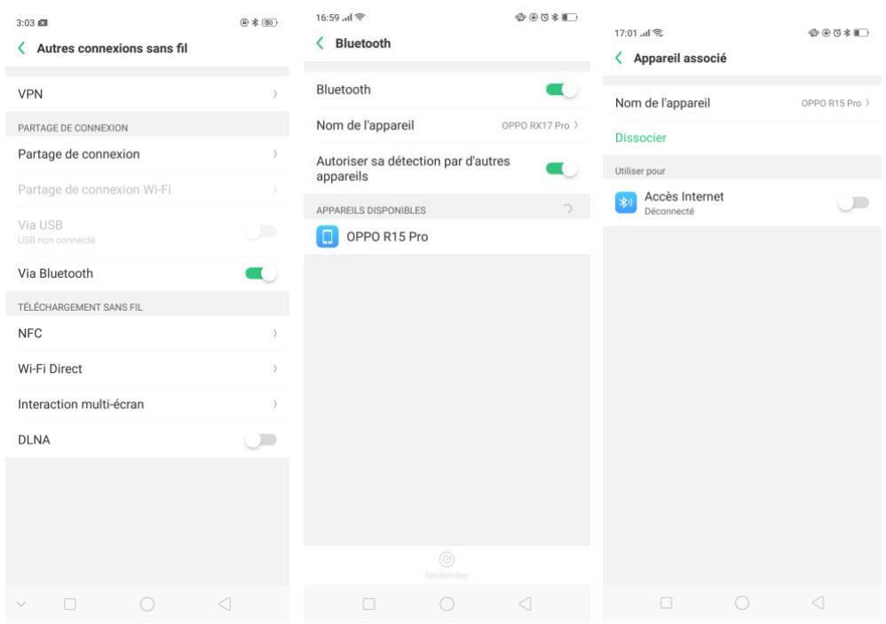 OPPO AX 7 - Gestion de la connexion - 3