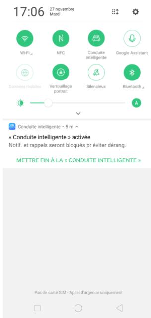 OPPO AX 7 - Conduite intelligente - 3