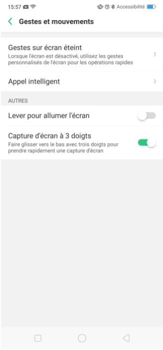 OPPO AX 7 - Prendre et opérer une capture d'écran - 2
