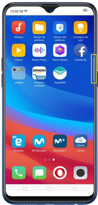 OPPO AX 7 - Barre latérale intelligente - 2