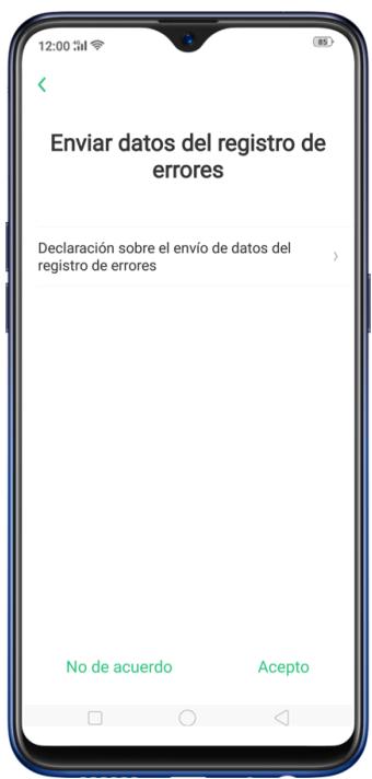 OPPO AX 7 - Télécharger les données du journal des erreurs - 1