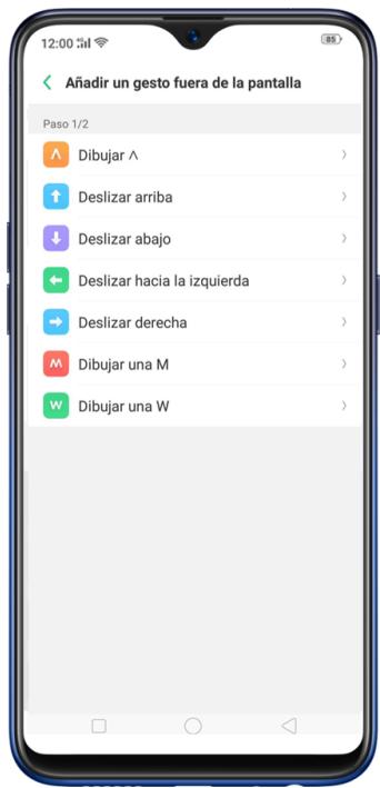 OPPO AX 7 - Geste et mouvement - 2