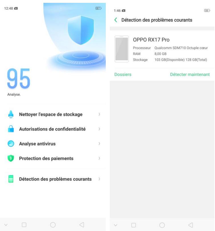 OPPO AX 7 - Détection de problèmes courants - 1