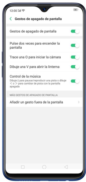 OPPO AX 7 - Geste et mouvement - 1
