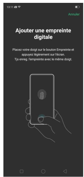 OPPO AX 7 - Associer une adresse électronique de sécurité - 2