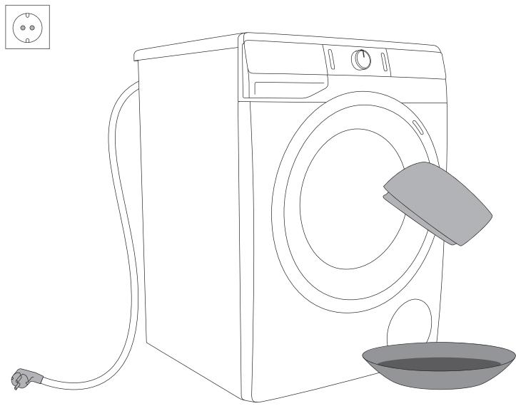 GORENJE WEI843 - Nettoyage de l'extérieur du lave-linge - 1
