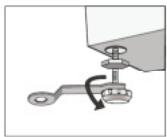 BOMANN WA 5719 - WA 5720 - Adjust the feet - 1