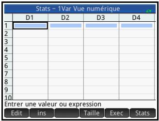 HP NW249AA GRAPHIQUE 39GII - Ouverture de l'application stats - 1VAR - 2