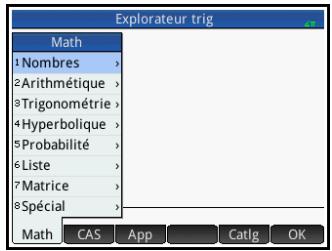 HP NW249AA GRAPHIQUE 39GII - Menu math - 1