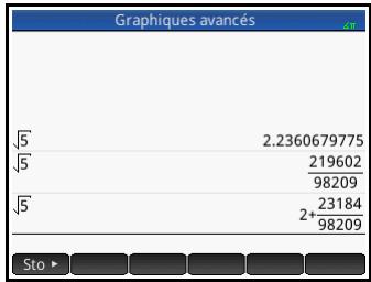 HP NW249AA GRAPHIQUE 39GII - Fractions - 1