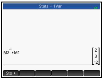 HP NW249AA GRAPHIQUE 39GII - Résolution de systèmes d'équations linéaires - 8
