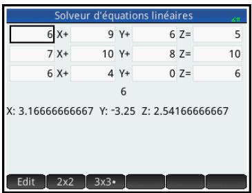 HP NW249AA GRAPHIQUE 39GII - Définition et résolution des équations - 2