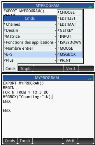 HP NW249AA GRAPHIQUE 39GII - Éditeur de programmes : boutons et touches - 6