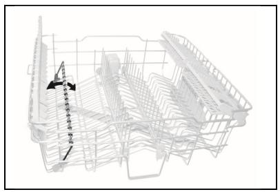 TEKA DW1 605 FI - LOADING THE UPPER BASKET - 5
