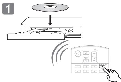 PANASONIC UB 450  -  UB450 - TRIN 4 : Afspilning af en disk - 1