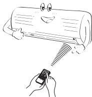 TOSHIBA RAS-3M18S3AV-E  -  RAS-3M26S3AV-E - Resetiranje daljinskega upravljalnika - 2