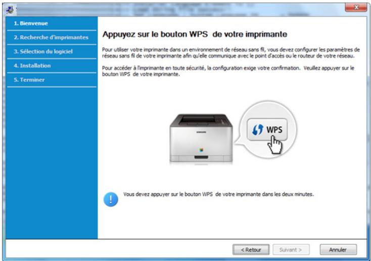 SAMSUNG PROXPRESS SL-C3010ND - Configuration du réseau sans fil - 2