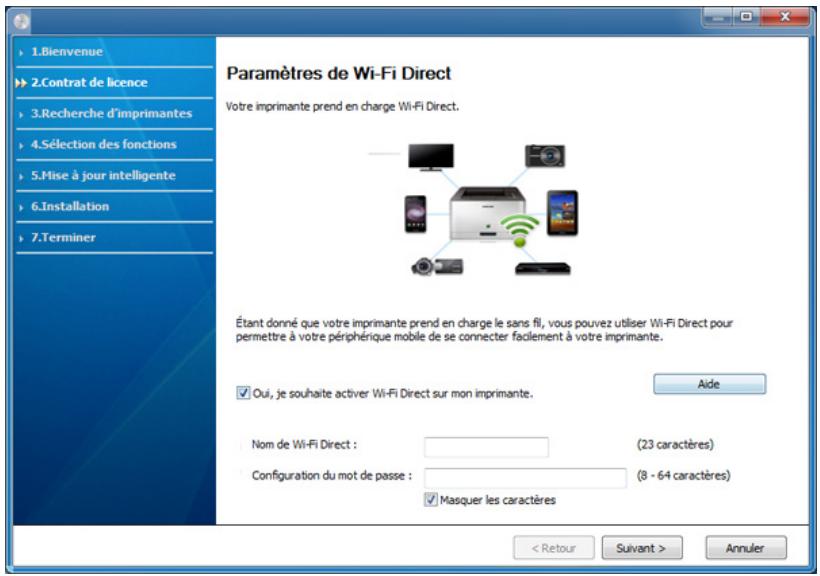 SAMSUNG PROXPRESS SL-C3010ND - Configuration du réseau sans fil - 3
