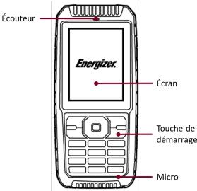 ENERGIZER ENERGY E10 - Présentation du téléphone - 1