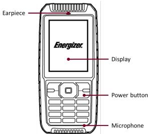 ENERGIZER ENERGY E10 - Phone layout - 1