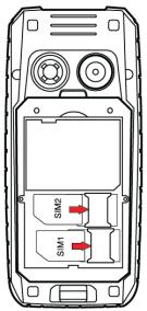 ENERGIZER ENERGY E10 - Instalar la tarjeta SIM y la bateria - 2