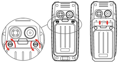 ENERGIZER ENERGY E10 - Introduci cartela SIM si bateria - 1