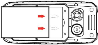 ENERGIZER ENERGY E10 - Installer la batterie et la carte SIM - 3