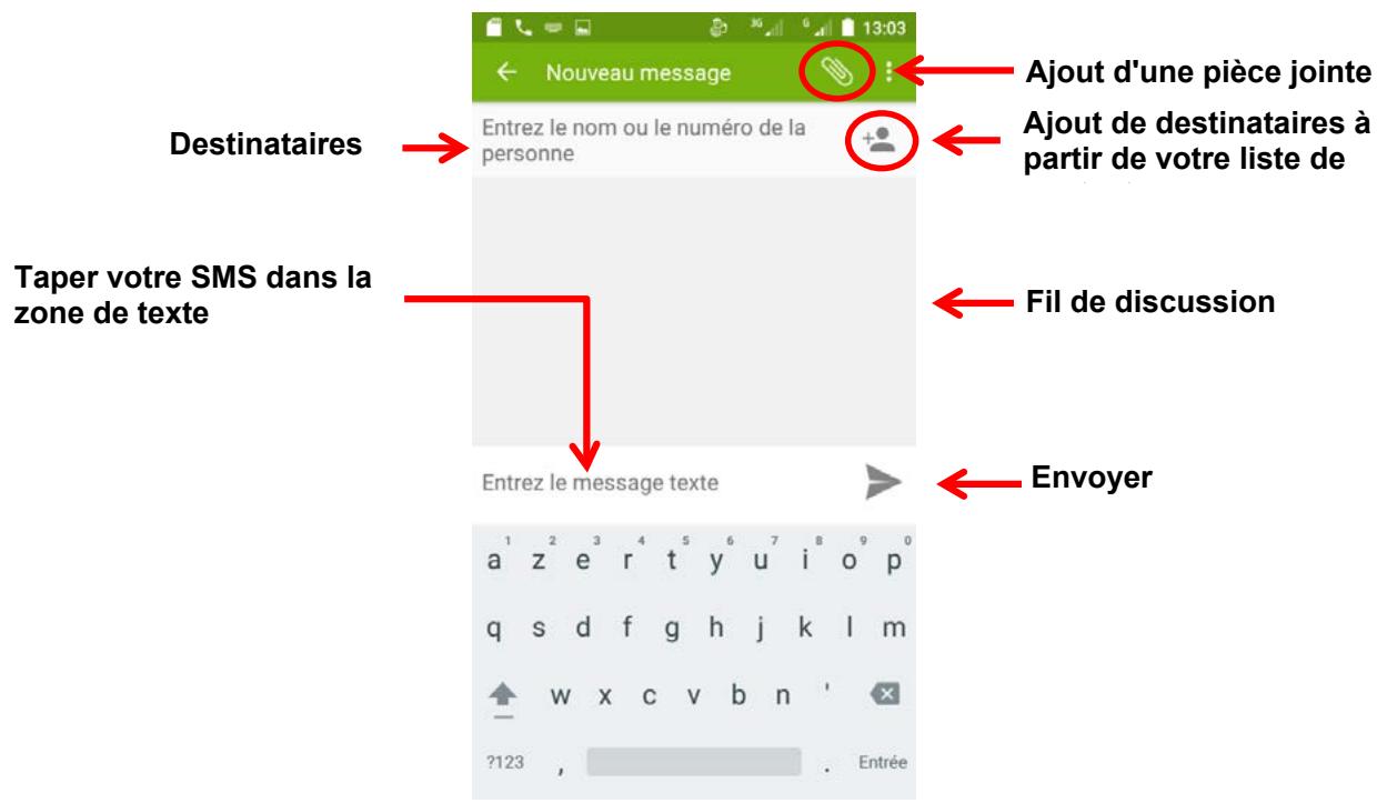 LOGICOM HOLA - Créer un nouveau message : - 1