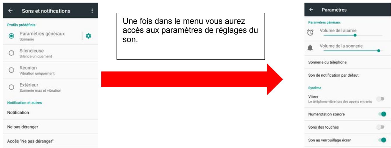 LOGICOM HOLA - Sons et notifications - 1