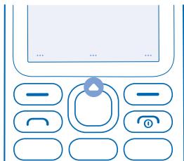 NOKIA N208 - Switch the flashlight on - 1
