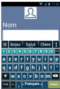 THOMSON SEREA 49 - Créer vos contacts - 5