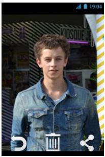 THOMSON SEREA 49 - Partager une photo ou effacer une photo - 1