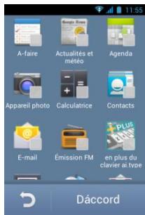 THOMSON SEREA 49 - Afficher des applications sur la page d'accueil SEREA - 2