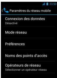 THOMSON SEREA 49 - Sélection de l'opérateur téléphonique - 6
