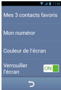 THOMSON SEREA 49 - Définir un contact comme numéro favori - 5